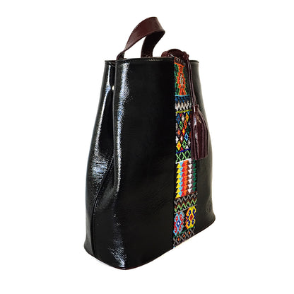 Backpack chaquira Charol Outlet